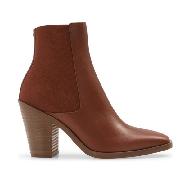 Rag and Bone Shoes Women’s Axel Chelsea Ankle Block Heel Boot Size 37.5 or 7.5US - Picture 1 of 9
